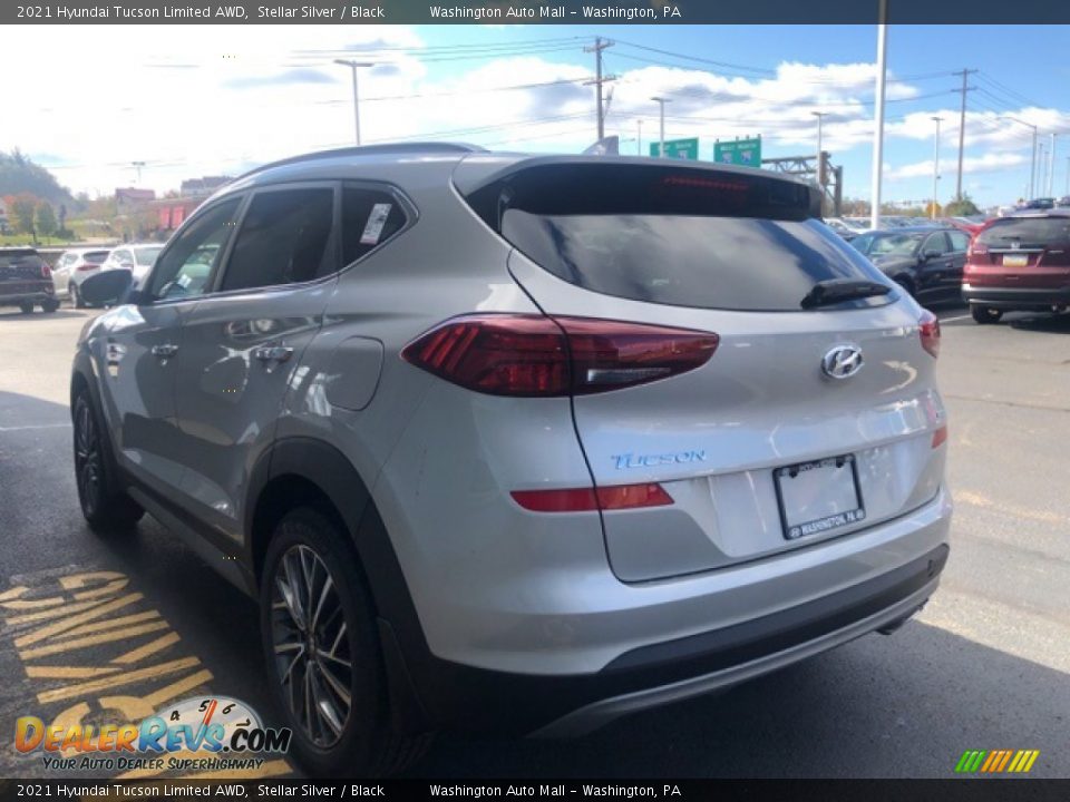 2021 Hyundai Tucson Limited AWD Stellar Silver / Black Photo #3