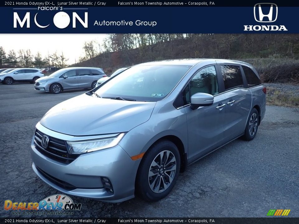 2021 Honda Odyssey EX-L Lunar Silver Metallic / Gray Photo #1