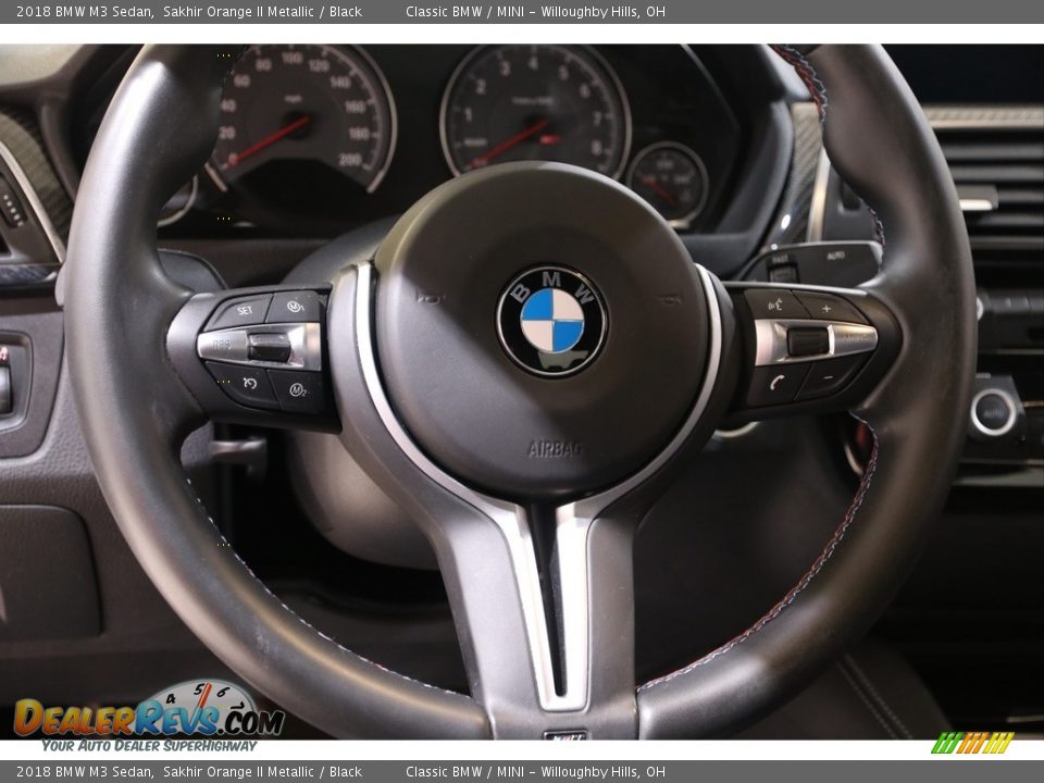 2018 BMW M3 Sedan Steering Wheel Photo #8