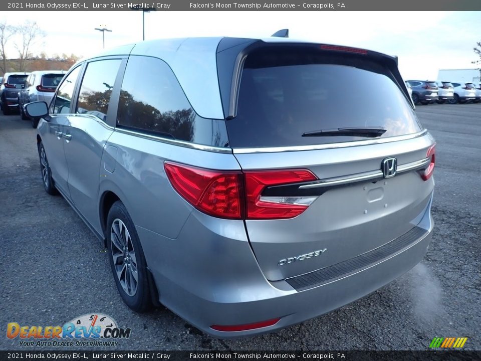 2021 Honda Odyssey EX-L Lunar Silver Metallic / Gray Photo #3