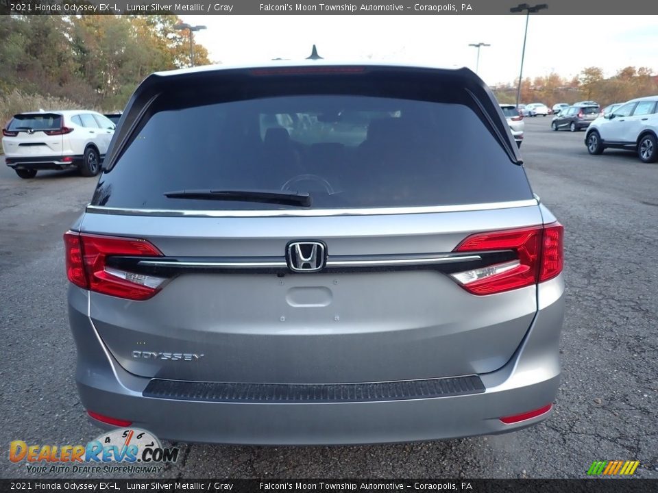 2021 Honda Odyssey EX-L Lunar Silver Metallic / Gray Photo #4