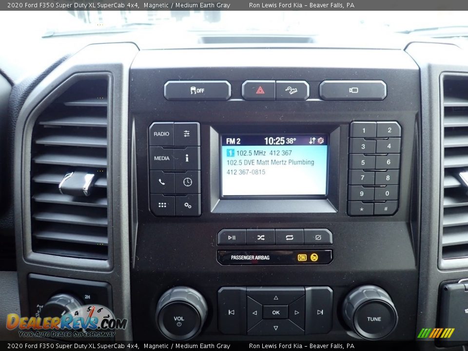 2020 Ford F350 Super Duty XL SuperCab 4x4 Magnetic / Medium Earth Gray Photo #14