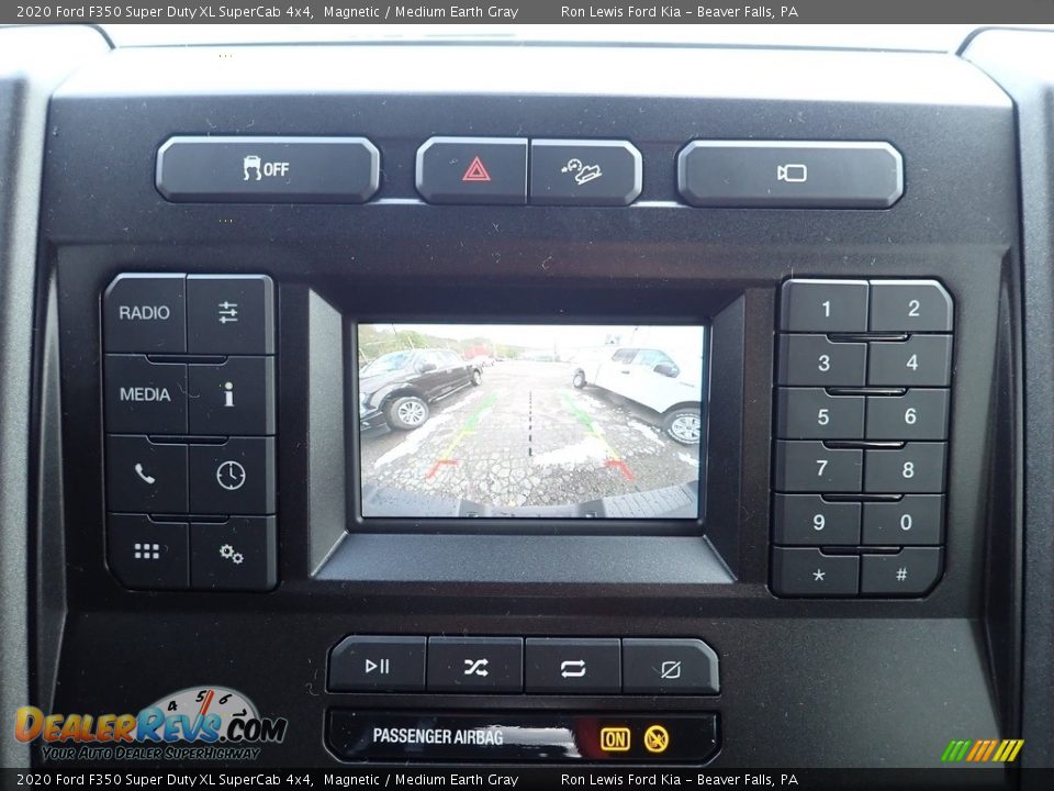 2020 Ford F350 Super Duty XL SuperCab 4x4 Magnetic / Medium Earth Gray Photo #15