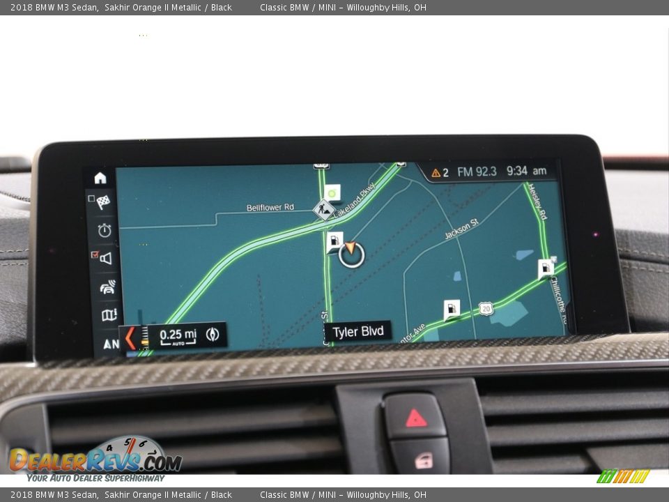Navigation of 2018 BMW M3 Sedan Photo #14