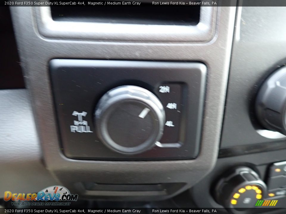 2020 Ford F350 Super Duty XL SuperCab 4x4 Magnetic / Medium Earth Gray Photo #16
