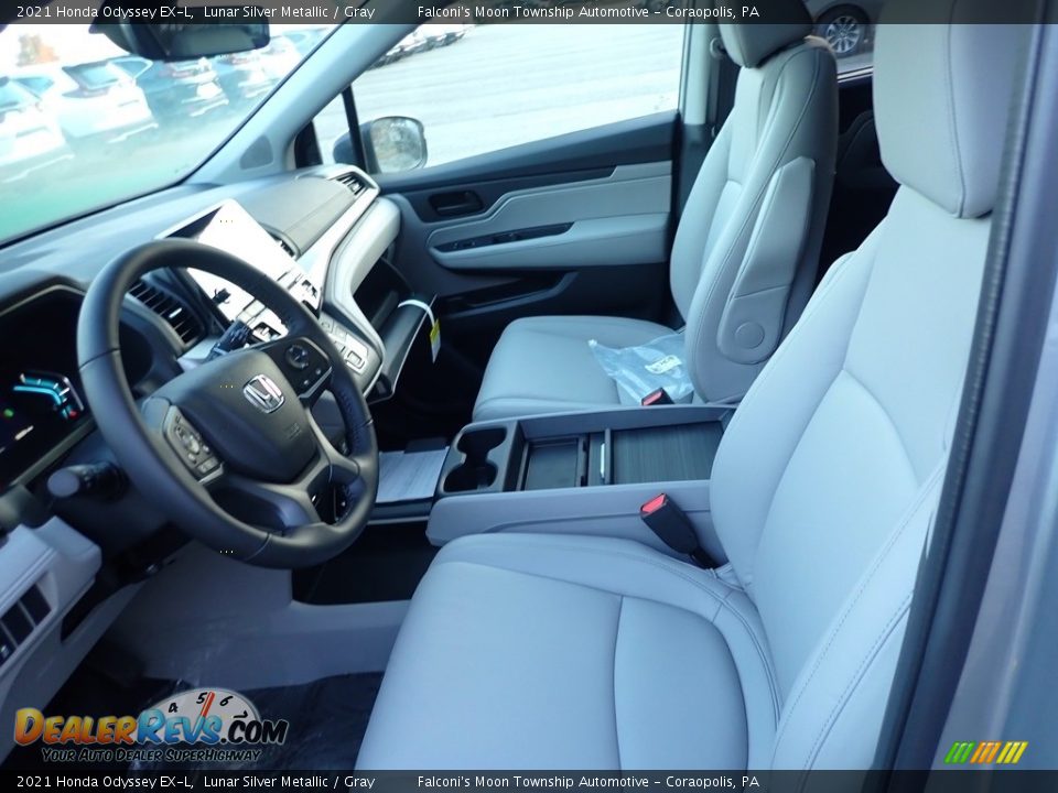 Front Seat of 2021 Honda Odyssey EX-L Photo #8