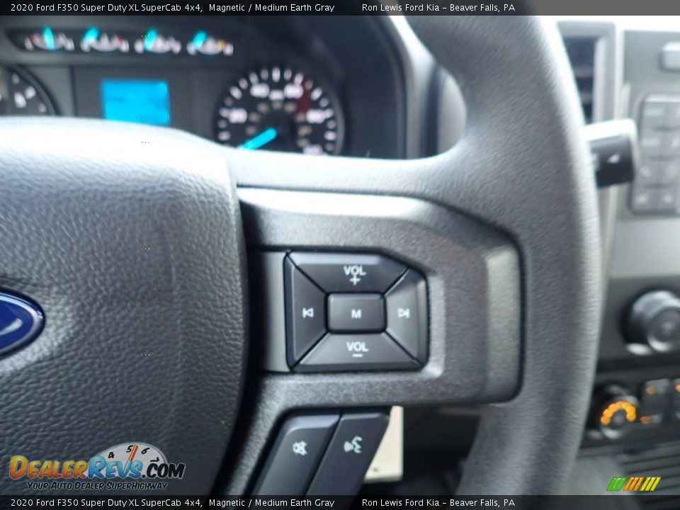 2020 Ford F350 Super Duty XL SuperCab 4x4 Magnetic / Medium Earth Gray Photo #17
