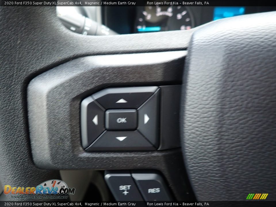 2020 Ford F350 Super Duty XL SuperCab 4x4 Magnetic / Medium Earth Gray Photo #18