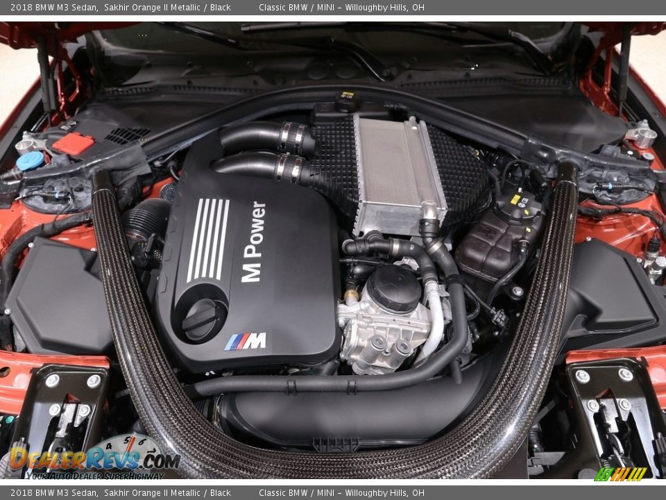 2018 BMW M3 Sedan 3.0 Liter TwinPower Turbocharged DOHC 24-Valve VVT Inline 6 Cylinder Engine Photo #26