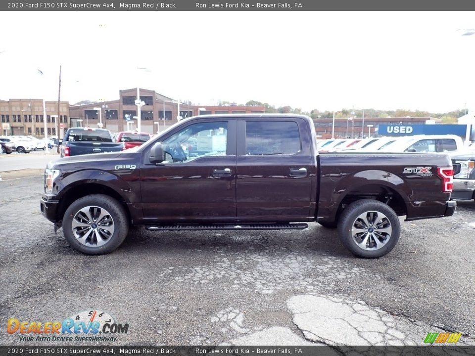 Magma Red 2020 Ford F150 STX SuperCrew 4x4 Photo #6