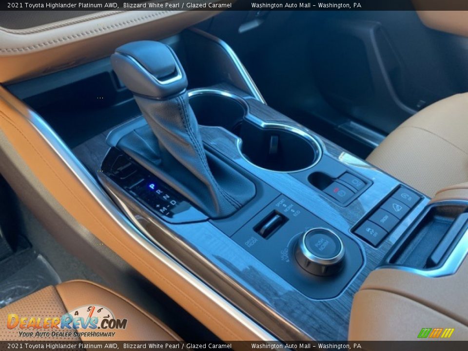 2021 Toyota Highlander Platinum AWD Shifter Photo #5