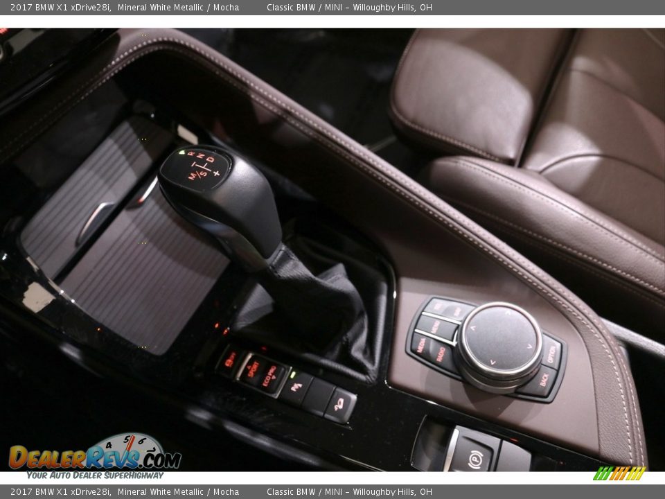 2017 BMW X1 xDrive28i Mineral White Metallic / Mocha Photo #22