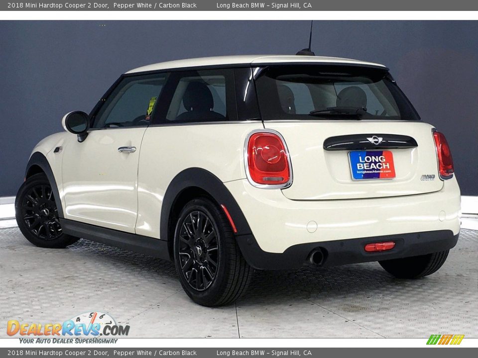 2018 Mini Hardtop Cooper 2 Door Pepper White / Carbon Black Photo #10