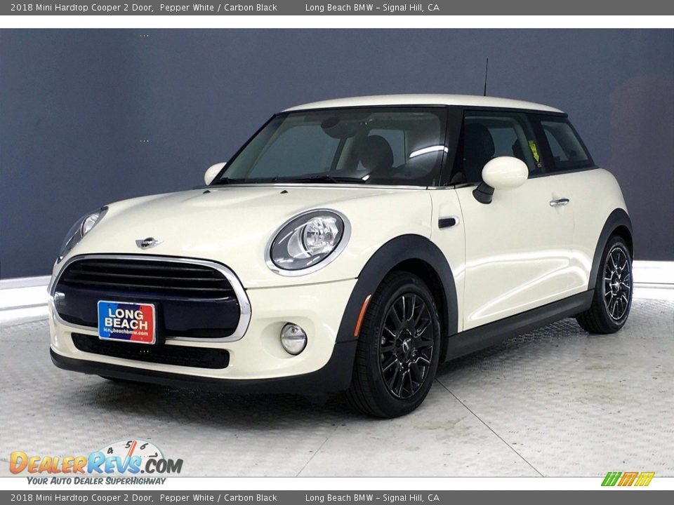 2018 Mini Hardtop Cooper 2 Door Pepper White / Carbon Black Photo #12