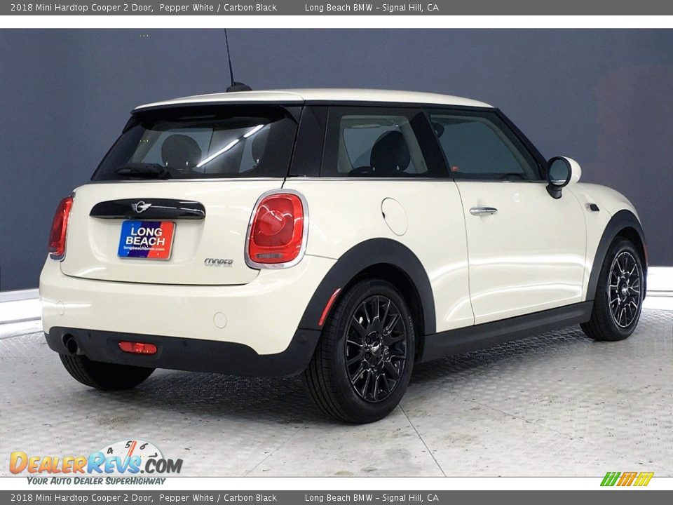 2018 Mini Hardtop Cooper 2 Door Pepper White / Carbon Black Photo #13