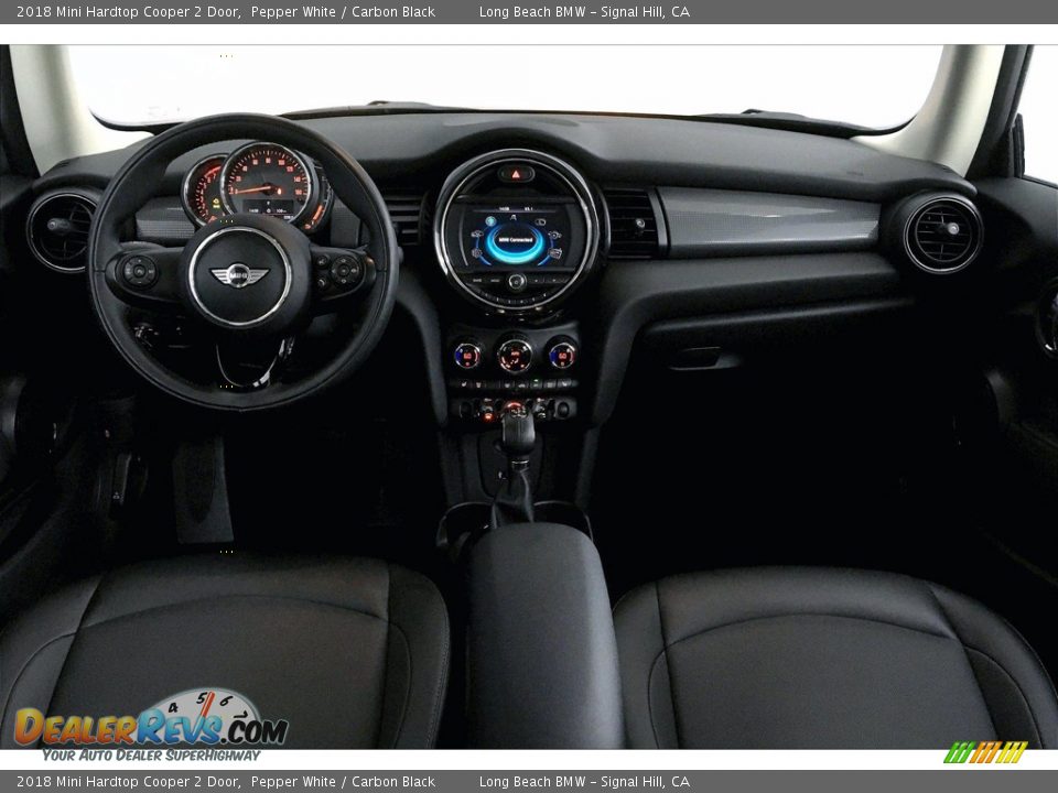 2018 Mini Hardtop Cooper 2 Door Pepper White / Carbon Black Photo #15