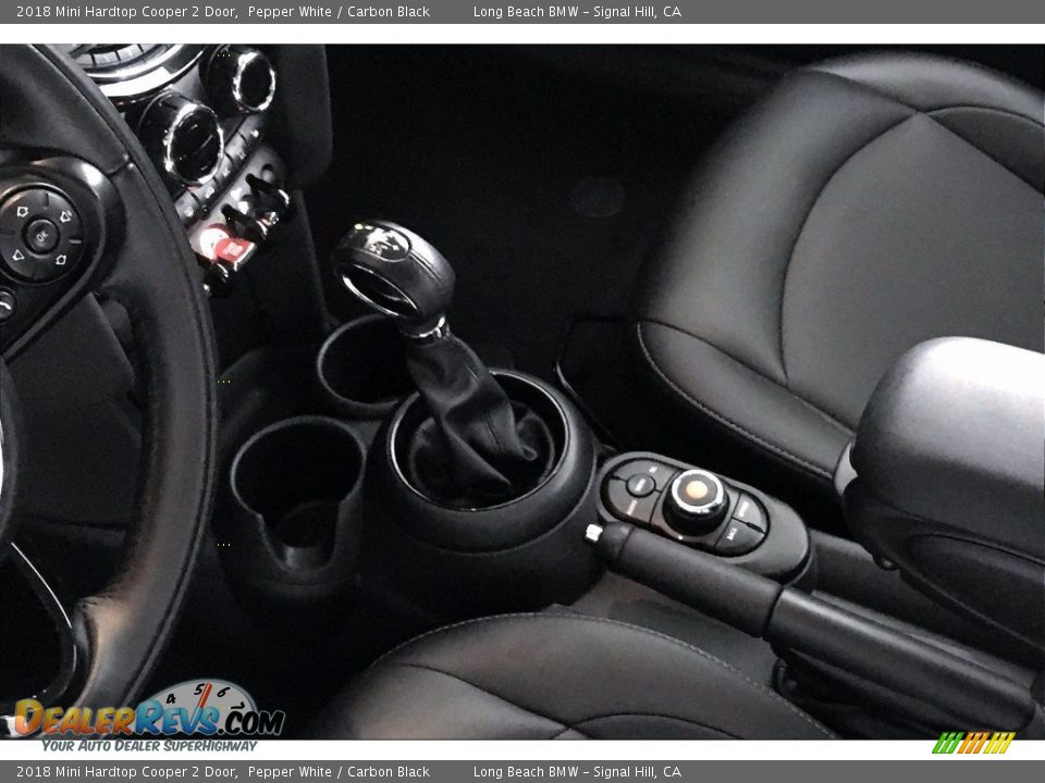 2018 Mini Hardtop Cooper 2 Door Pepper White / Carbon Black Photo #16