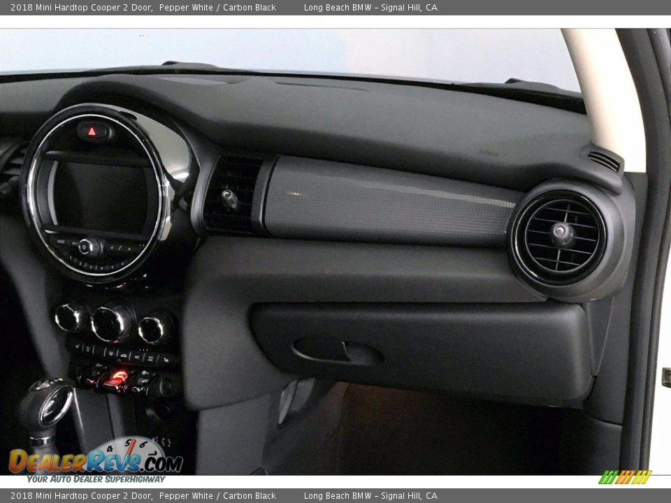2018 Mini Hardtop Cooper 2 Door Pepper White / Carbon Black Photo #22
