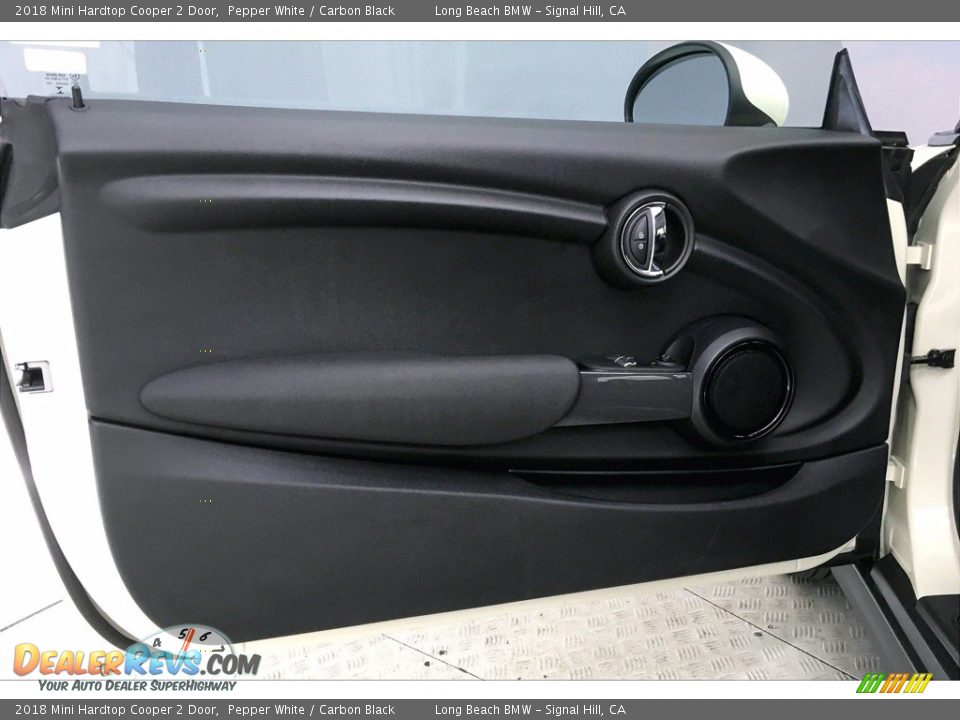 2018 Mini Hardtop Cooper 2 Door Pepper White / Carbon Black Photo #23