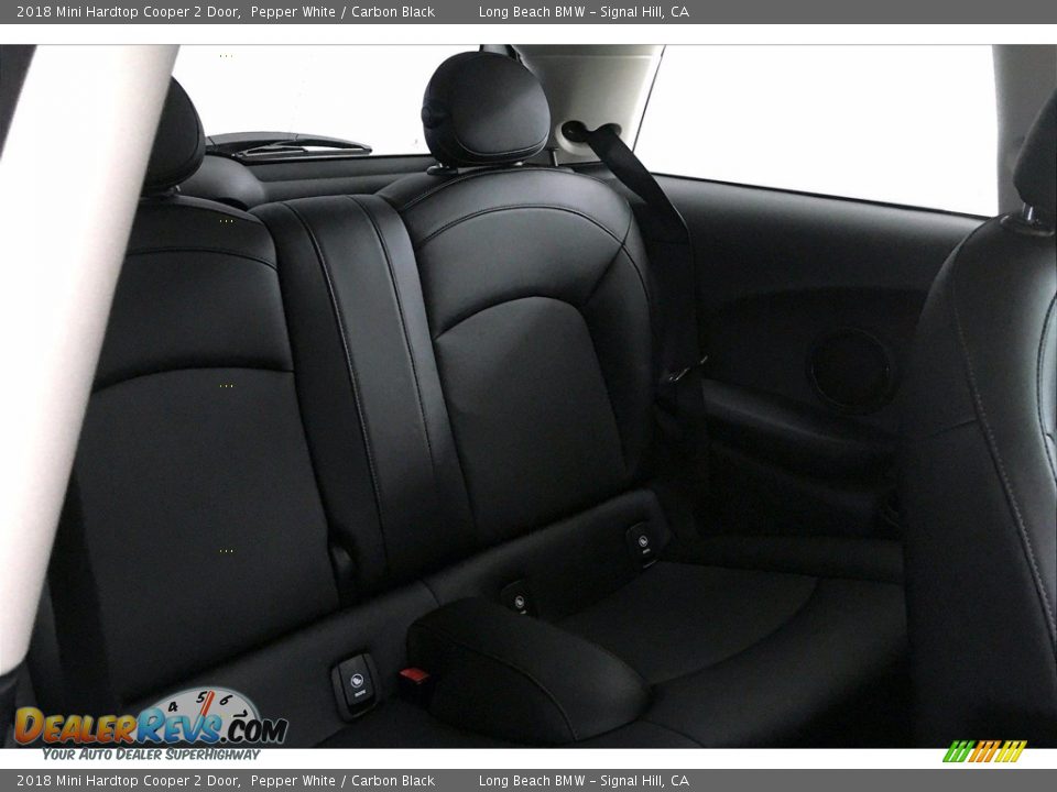 2018 Mini Hardtop Cooper 2 Door Pepper White / Carbon Black Photo #28