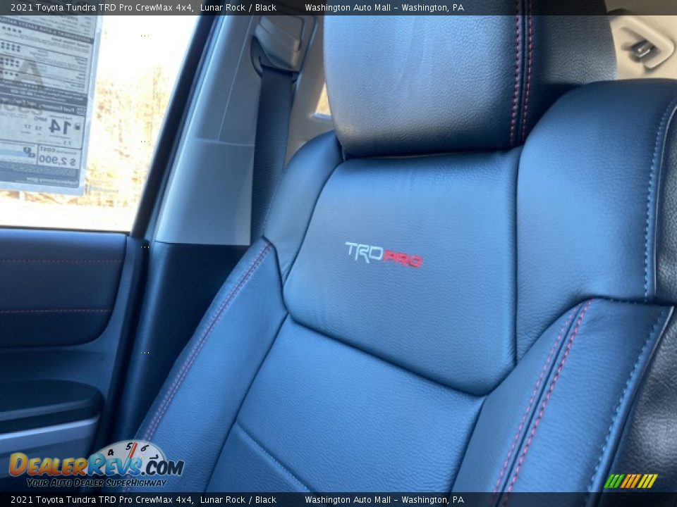 Front Seat of 2021 Toyota Tundra TRD Pro CrewMax 4x4 Photo #9