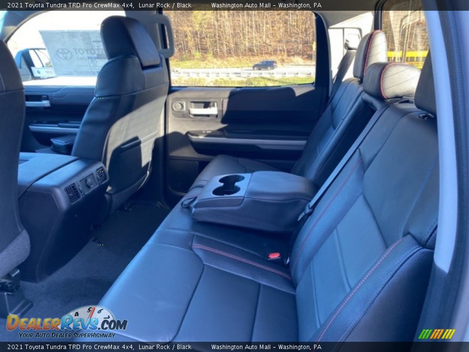 Rear Seat of 2021 Toyota Tundra TRD Pro CrewMax 4x4 Photo #28