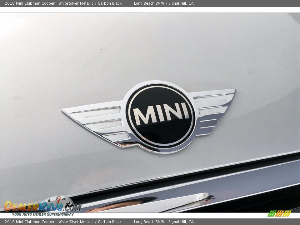 2018 Mini Clubman Cooper White Silver Metallic / Carbon Black Photo #33