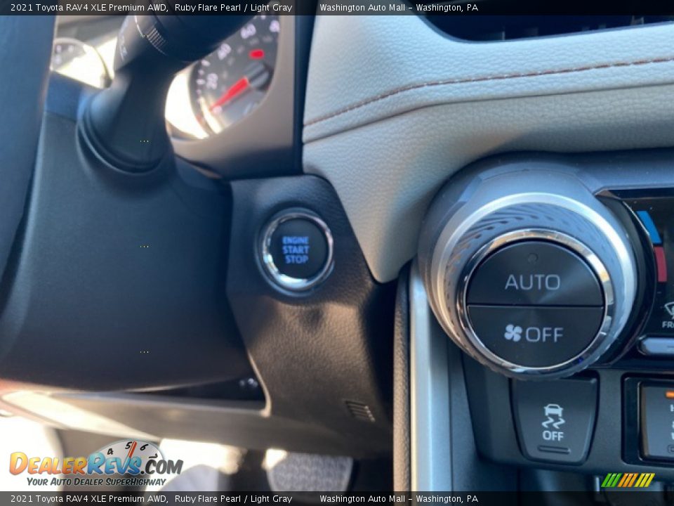 Controls of 2021 Toyota RAV4 XLE Premium AWD Photo #20