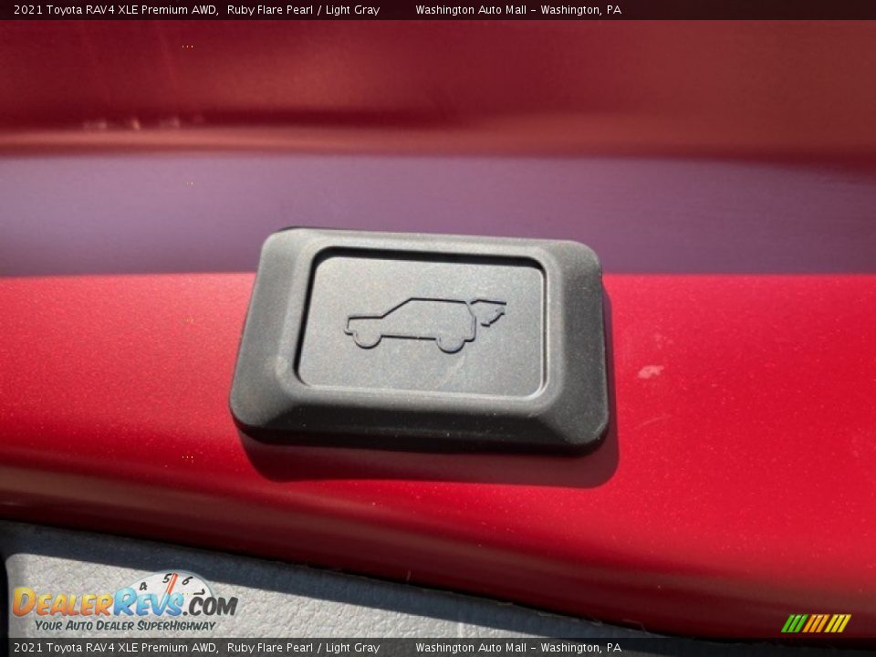 2021 Toyota RAV4 XLE Premium AWD Ruby Flare Pearl / Light Gray Photo #30