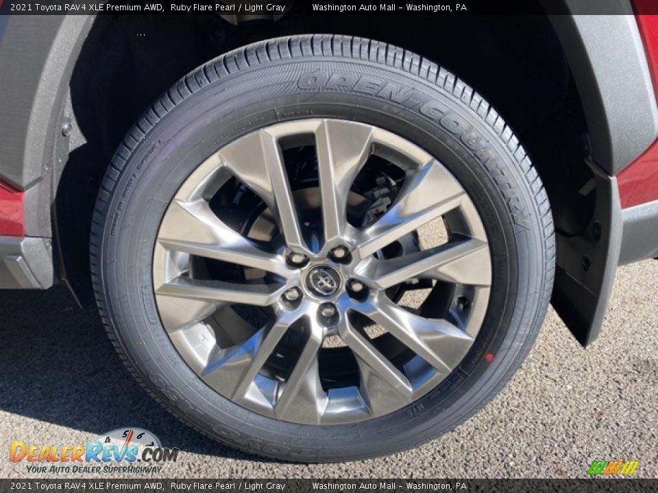 2021 Toyota RAV4 XLE Premium AWD Wheel Photo #33