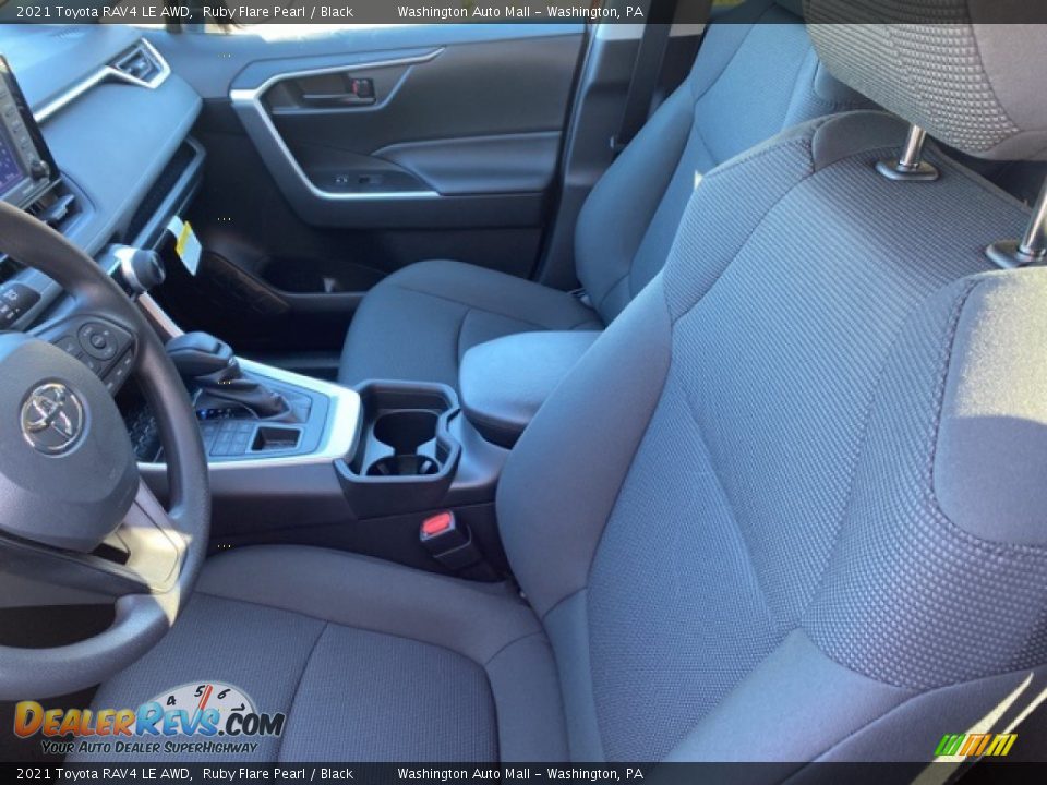 2021 Toyota RAV4 LE AWD Ruby Flare Pearl / Black Photo #4