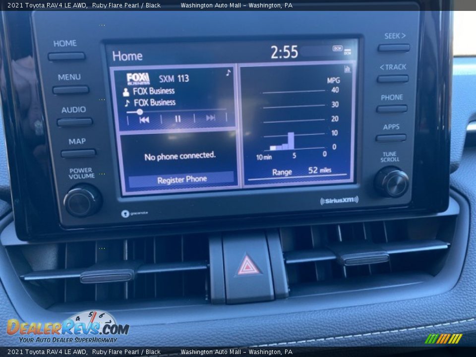 2021 Toyota RAV4 LE AWD Ruby Flare Pearl / Black Photo #10