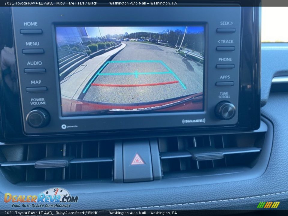 2021 Toyota RAV4 LE AWD Ruby Flare Pearl / Black Photo #11
