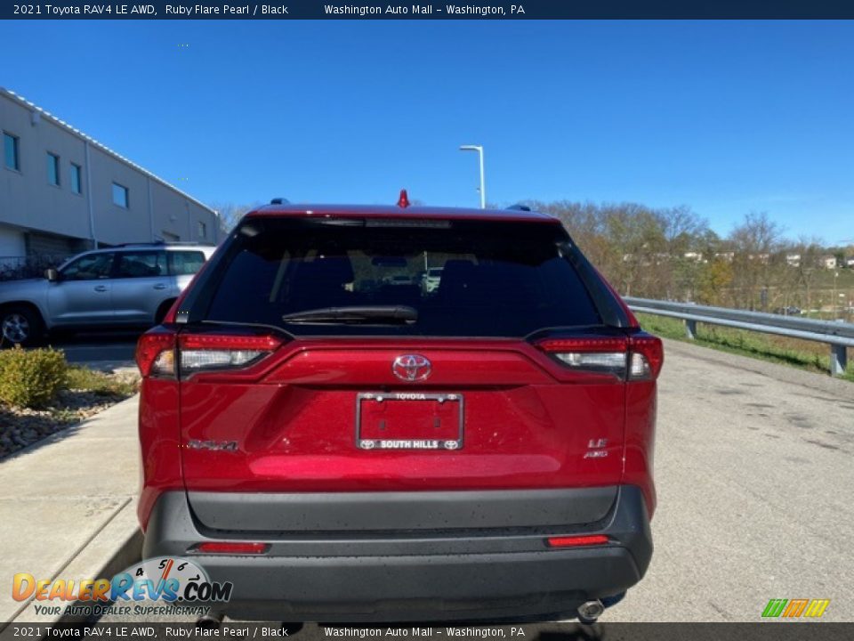2021 Toyota RAV4 LE AWD Ruby Flare Pearl / Black Photo #15