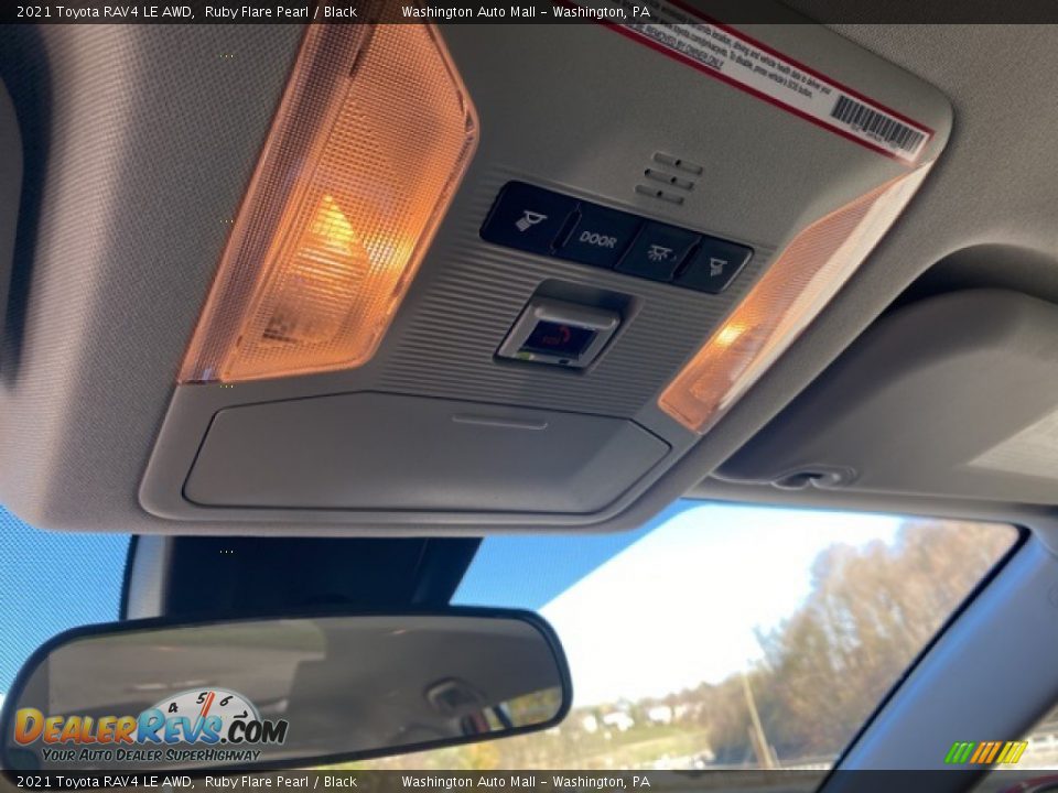 2021 Toyota RAV4 LE AWD Ruby Flare Pearl / Black Photo #19
