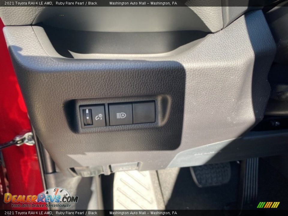 2021 Toyota RAV4 LE AWD Ruby Flare Pearl / Black Photo #21