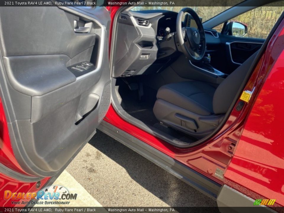 2021 Toyota RAV4 LE AWD Ruby Flare Pearl / Black Photo #23