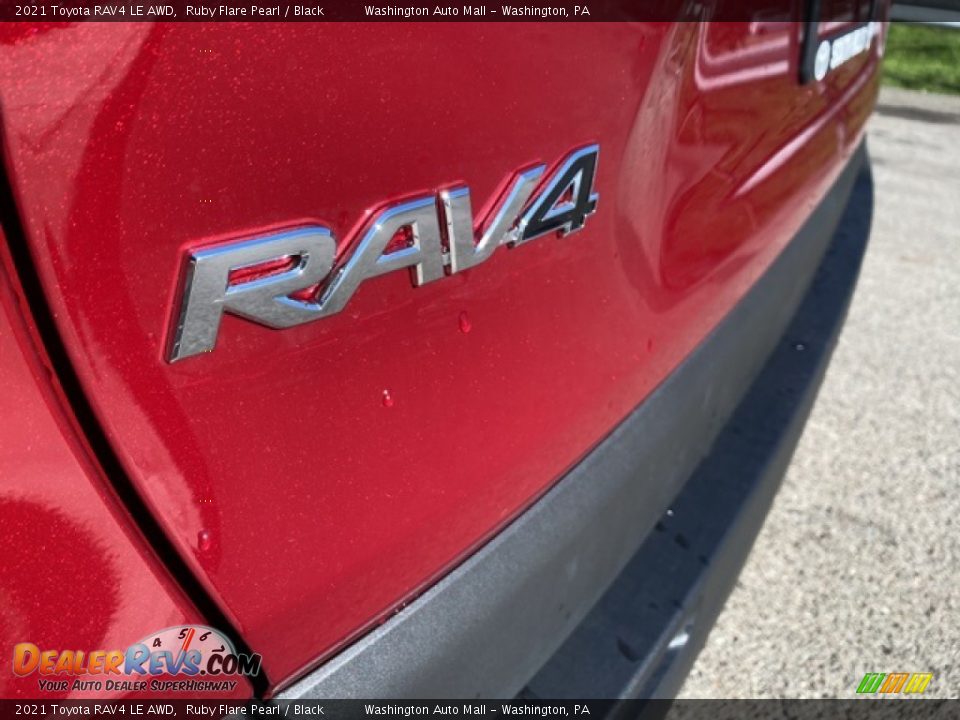 2021 Toyota RAV4 LE AWD Ruby Flare Pearl / Black Photo #29