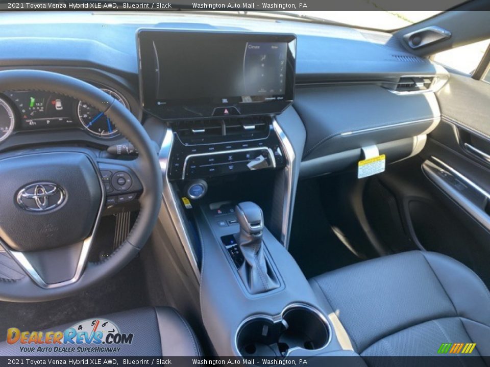 Dashboard of 2021 Toyota Venza Hybrid XLE AWD Photo #3