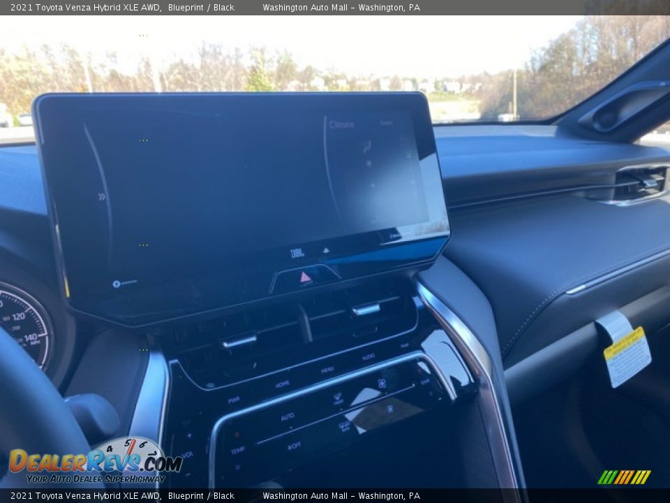 2021 Toyota Venza Hybrid XLE AWD Blueprint / Black Photo #6