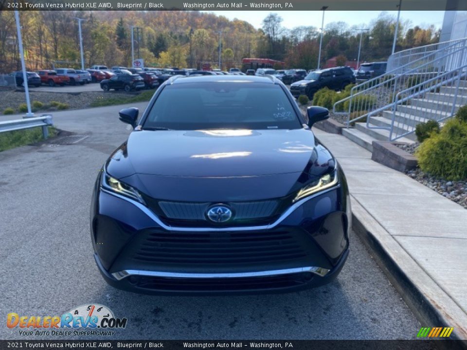 2021 Toyota Venza Hybrid XLE AWD Blueprint / Black Photo #10