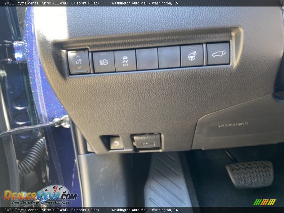 2021 Toyota Venza Hybrid XLE AWD Blueprint / Black Photo #21
