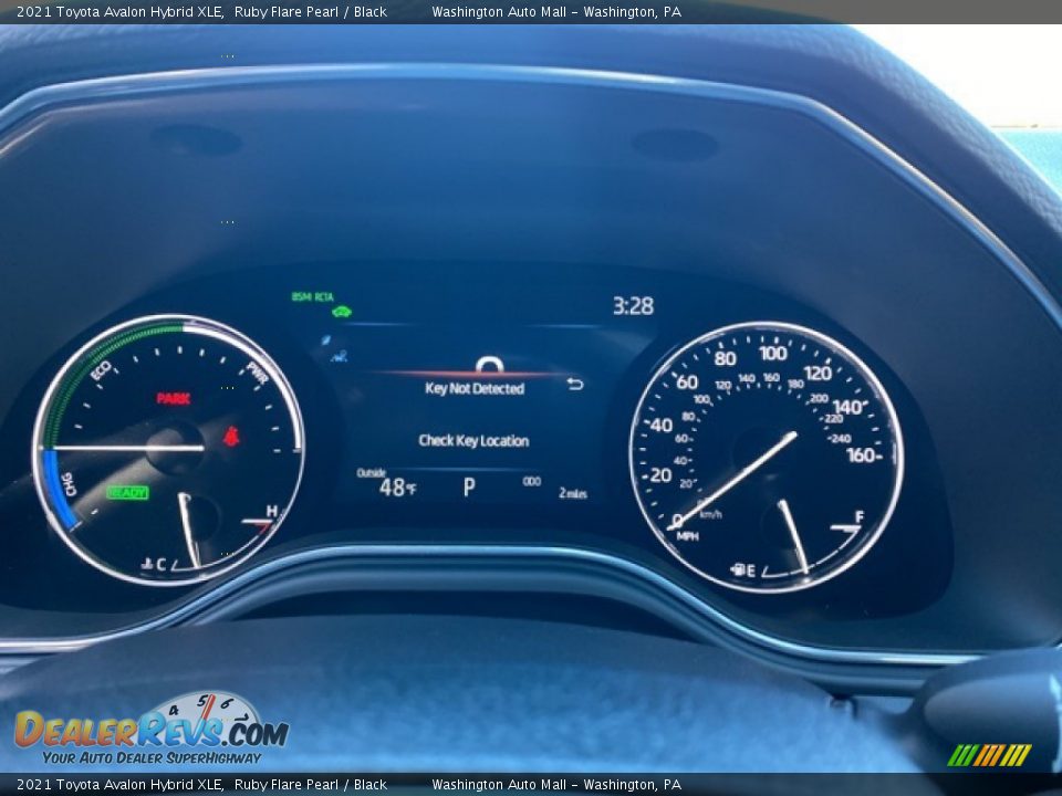 2021 Toyota Avalon Hybrid XLE Gauges Photo #7