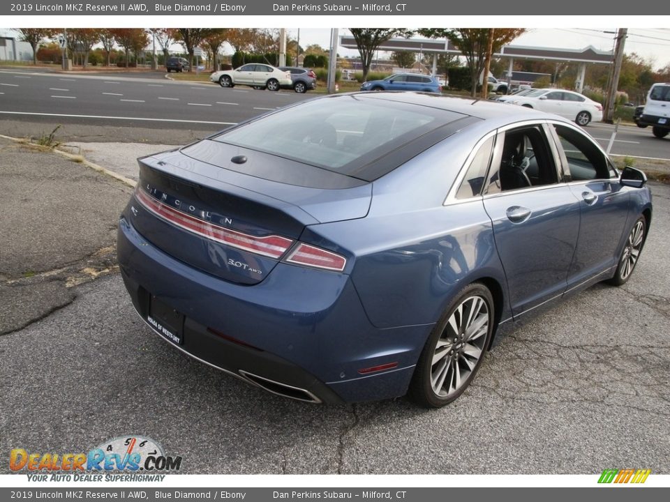 2019 Lincoln MKZ Reserve II AWD Blue Diamond / Ebony Photo #5