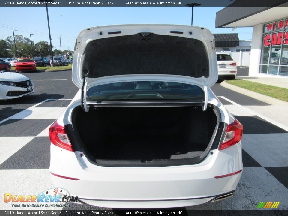 2019 Honda Accord Sport Sedan Platinum White Pearl / Black Photo #5
