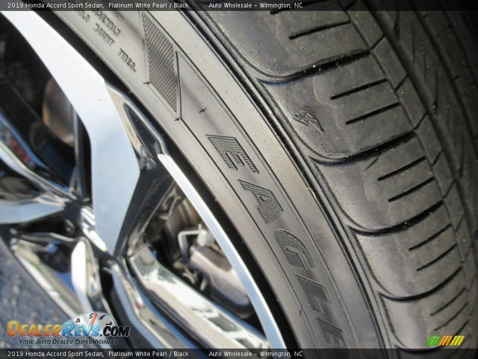 2019 Honda Accord Sport Sedan Platinum White Pearl / Black Photo #8