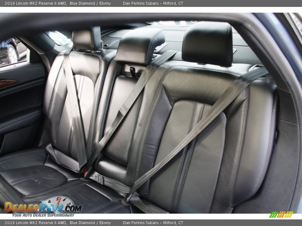 Rear Seat of 2019 Lincoln MKZ Reserve II AWD Photo #12