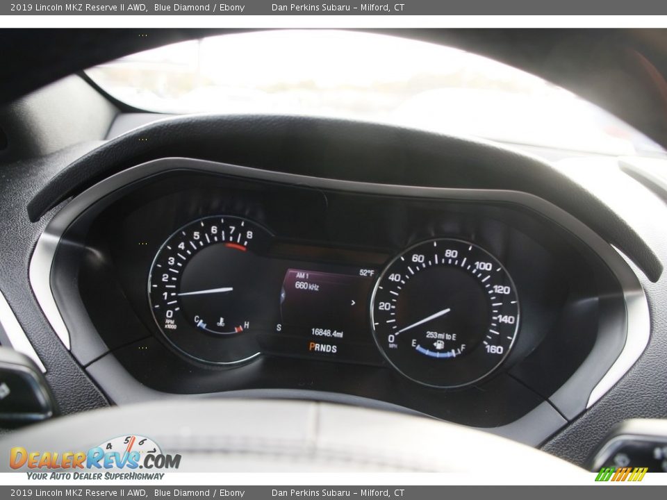 2019 Lincoln MKZ Reserve II AWD Gauges Photo #17