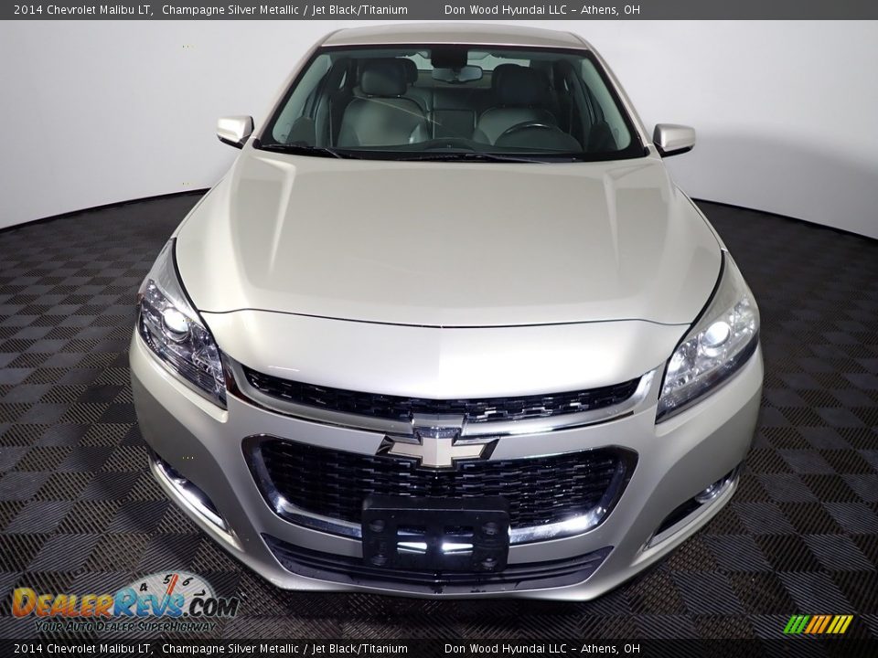2014 Chevrolet Malibu LT Champagne Silver Metallic / Jet Black/Titanium Photo #4