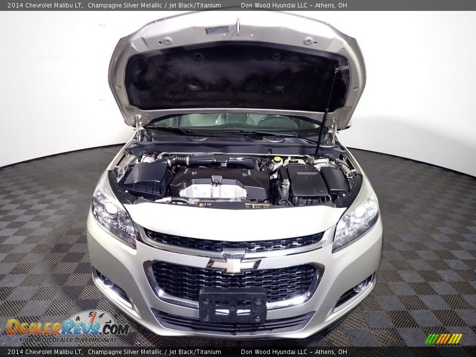 2014 Chevrolet Malibu LT Champagne Silver Metallic / Jet Black/Titanium Photo #5
